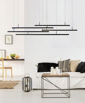 Lampa wisząca Merlo AZ3185 ściemnialna biała