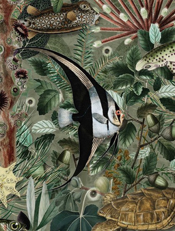 Mural Underwater Jungle WP-685