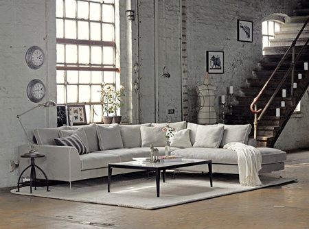 Sofa Blues Day CHL 75 BAKER tkanina