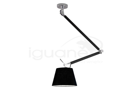 Lampa ZYTA ALU S wisząca czarny