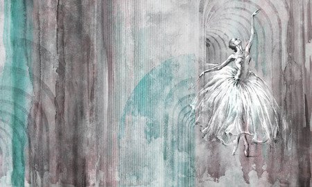 Mural Ballet  35 0913 05 flizelina
