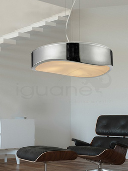 Lampa GRASSO wisząca biała