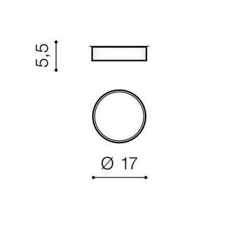 Lampa Monza II R SMART 17 4000K AZ3232 czarna