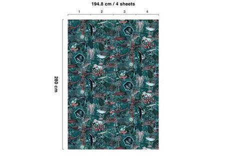 Mural Underwater Jungle WP-686