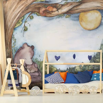 Mural Bears Family winyl 