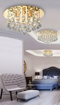 Lampa Bolla 58 AZ3084 złota