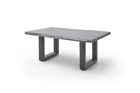 Stolik CARTAGENA 110cm,  szary przecierany, antyczny U