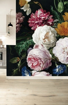 Mural Golden Age Flowers III WP-222