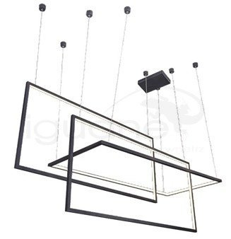 Lampa wisząca Metric czarna