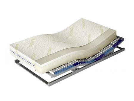 Materac Medivis Talalay Embrace H2 Aloe Vera niepikowany 80x200