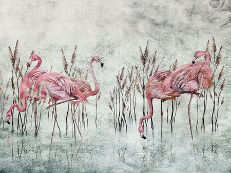 Mural Fenicottero 375 31 2101 - winyl