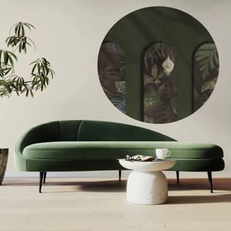 Mural koło Libra Olive Calla