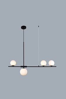 Lampa Santander wisząca czarna