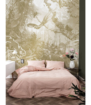 Mural Tropical Landscapes MW-066 złoty