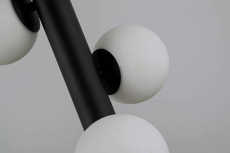 Lampa Cortega wisząca czarna