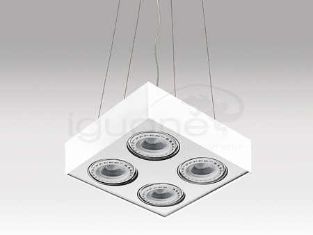 Lampa PAULO 4 PENDANT 230V biała