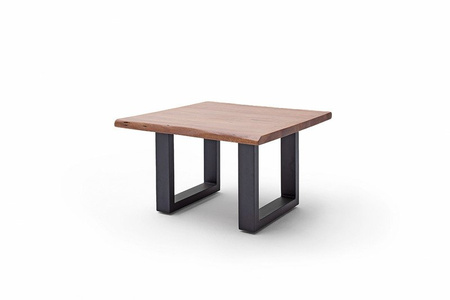Stolik CARTAGENA 75cm, orzech, antracyt mat "U"