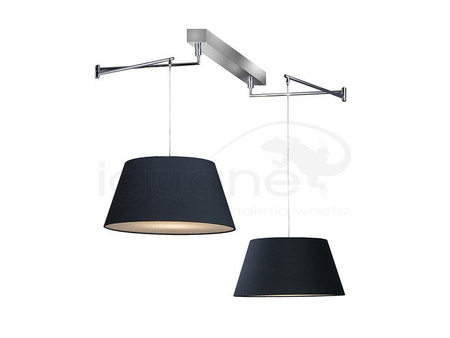 Lampa NATALIA 2 S czarna