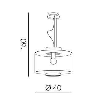 Lampa wisząca Sorel AZ3343