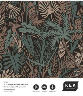 Mural roślinny z kolekcji Floor Reider FR-024