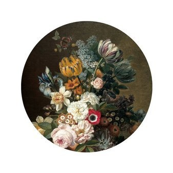 Mural Golden Age Flowers SC-075