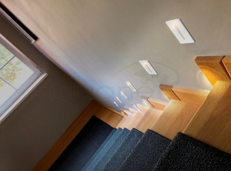 Lampa schodowa Raggio biały