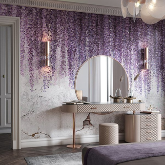 Mural Wisteria 35 0745 07 flizelina
