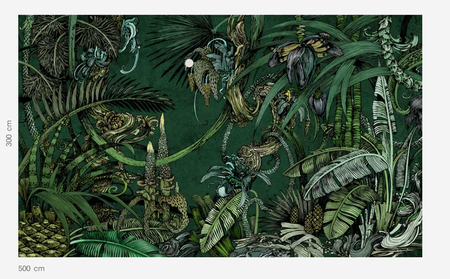 Mural Tropic 35 0712 08 Flizelina