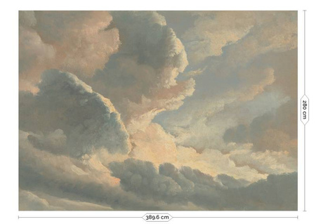 Mural Golden Age Clouds Cloudy Sky WP-787
