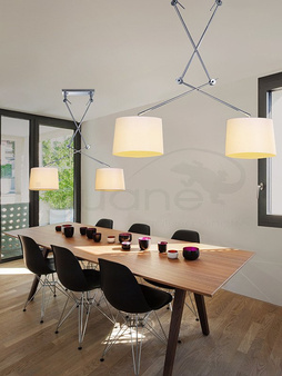 Lampa ADAM 2 S wisząca czarna