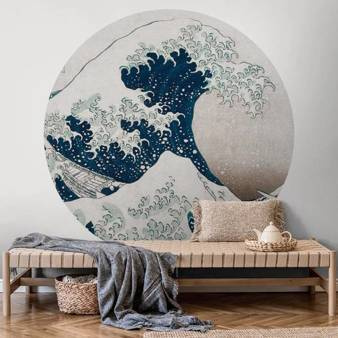 Mural koło Hokusai