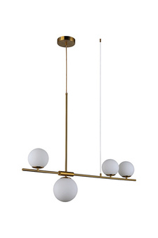 Lampa Santander wisząca złota