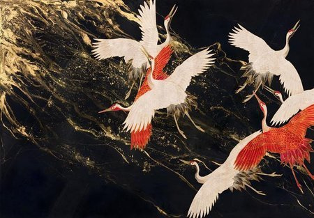 Mural Glory Tsuru winyl