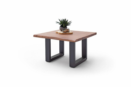 Stolik CARTAGENA 75cm, orzech, antracyt mat "U"