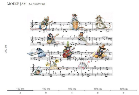 Mural Mouse Jam 35 0832 00 Flizelina