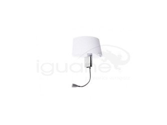 Lampa AMADEO LED OVAL biała