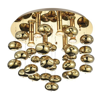 Lampa wisząca Luvia AZ3072 złota