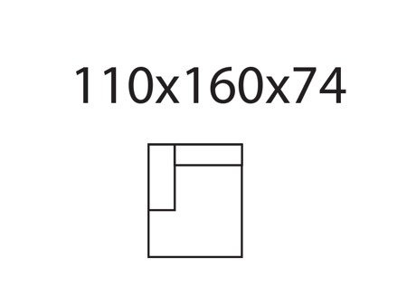 Moduł Vesta CHL prawy tkanina