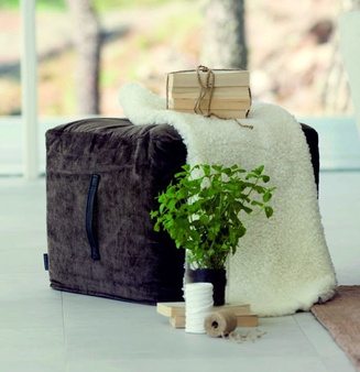 Puf PRALINE skóra 10 Comfort EU