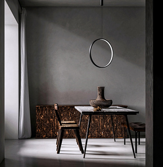 Lampa wisząca MASSIMA 40 czarna