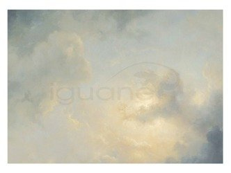 Mural Golden Age Clouds sunrise WP-397
