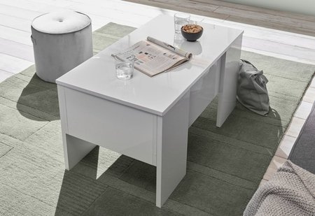 Stolik ICE biały połysk