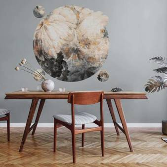 Mural koło Harmony Ash winyl