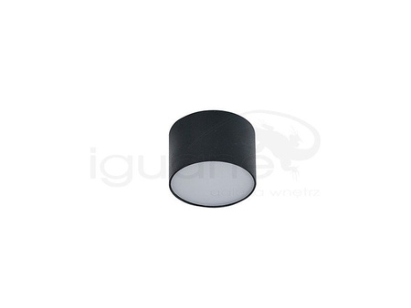 Lampa MONZA R 8 4000K czarna