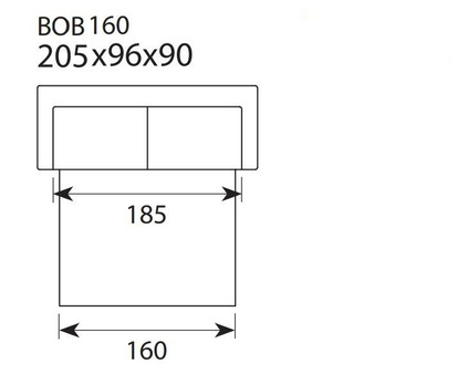 Sofa Sedac Nova BOB 160 tkanina