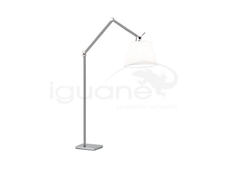Lampa ZYTA ALU podłogowa biała