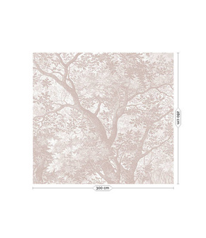 Mural Engraved Landscape Nude WP-774