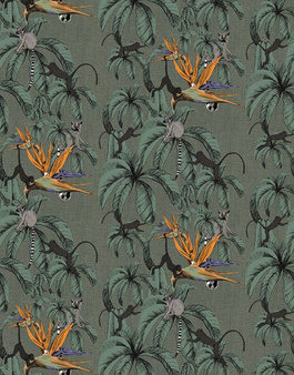 Mural Leilani Green 46710