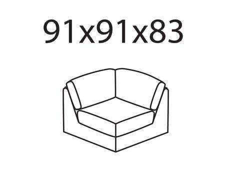 Moduł Cafe Day C 90 tkanina