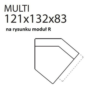 Moduł New Choice Day  MULTI tkanina 